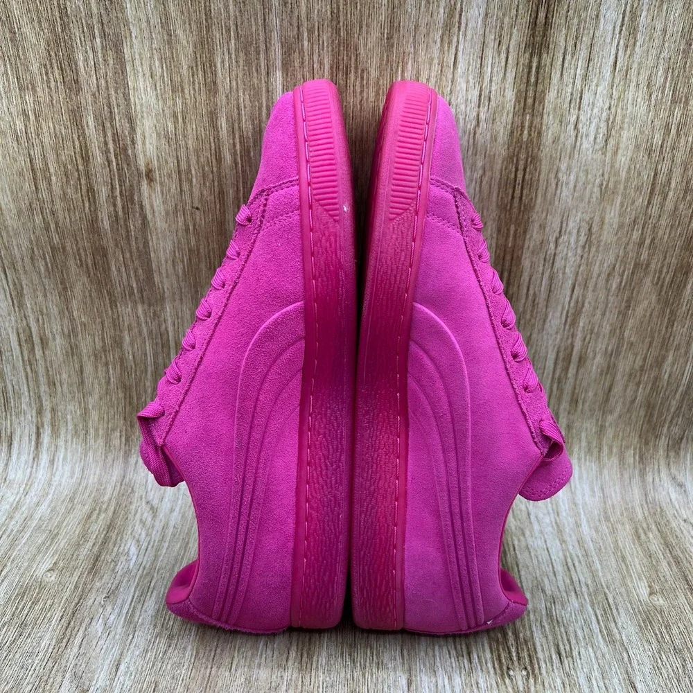 Puma Suede Emboss Sneakers Men's Size 10 Iced Fluo Beetroot Purple 361881-01